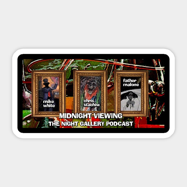 Midnight Viewing Sticker by Father Malone